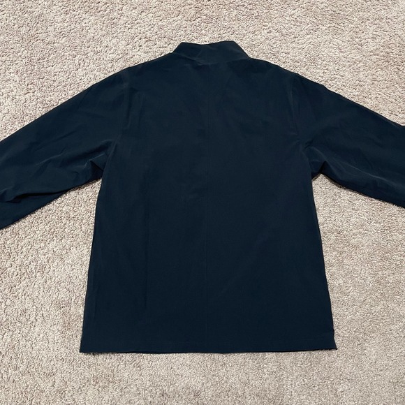 Nike Tigers Jacket Mens Large Black Snarling Tiger Full Zip Windbreaker Sample - Picture 11 of 13